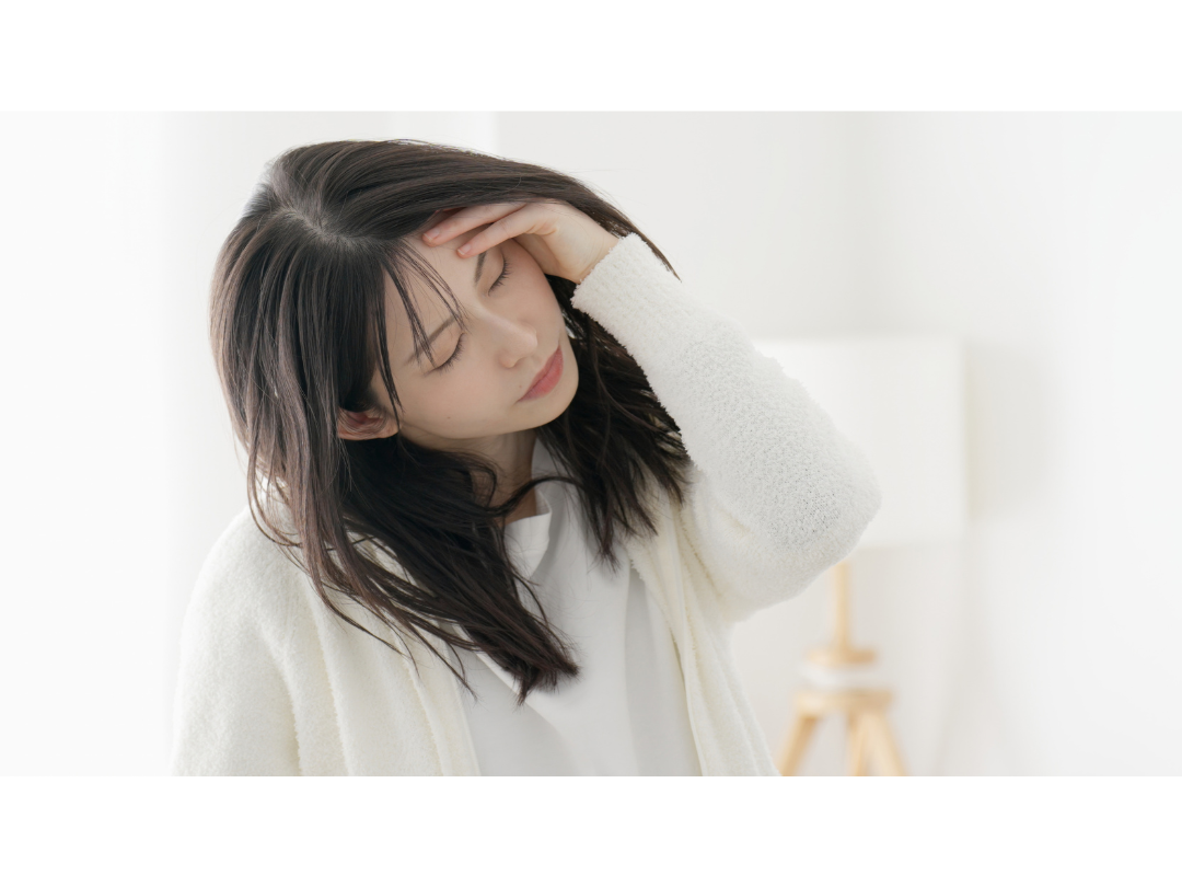 症状が良くならない女性